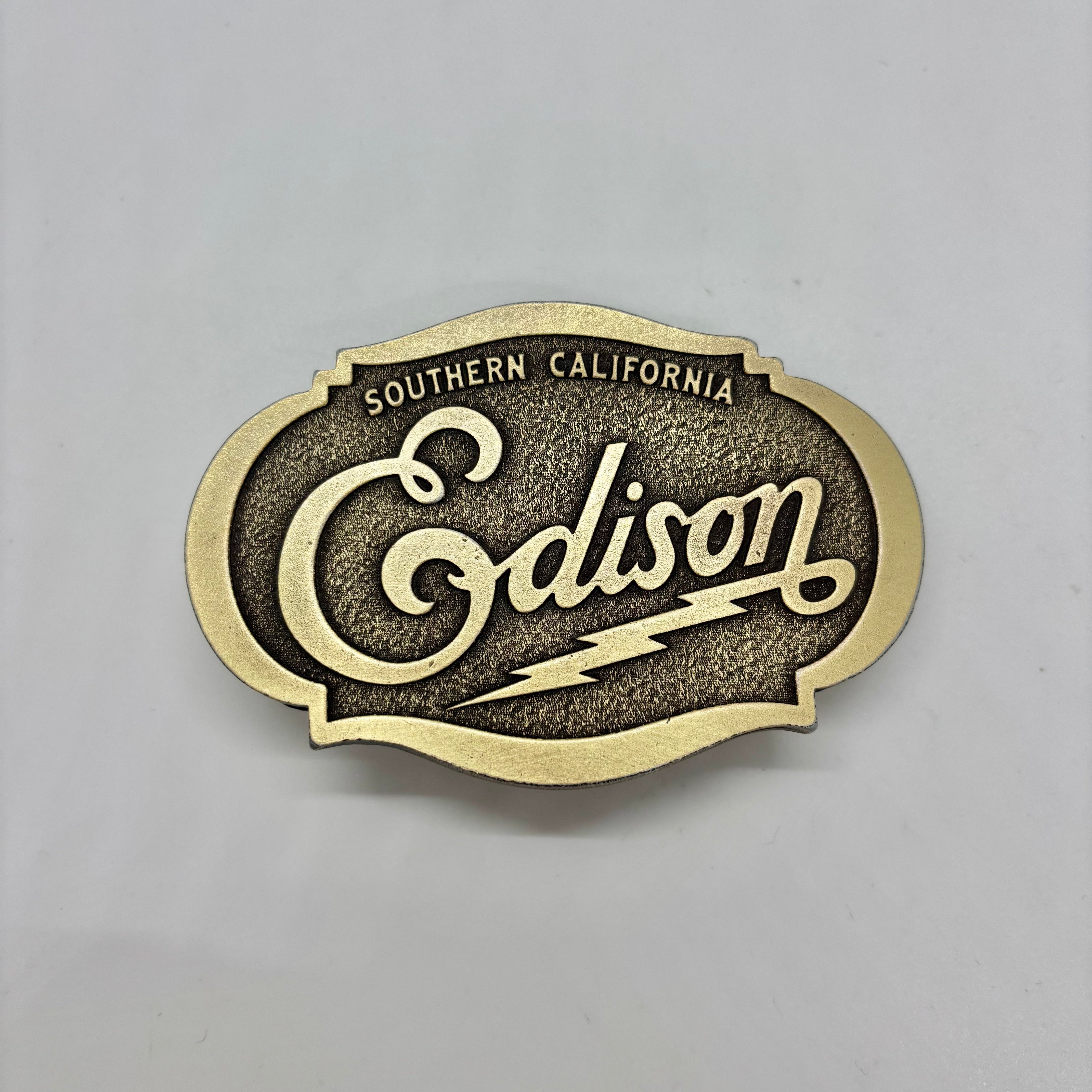 SCE Southern California Edison Belt Buckle