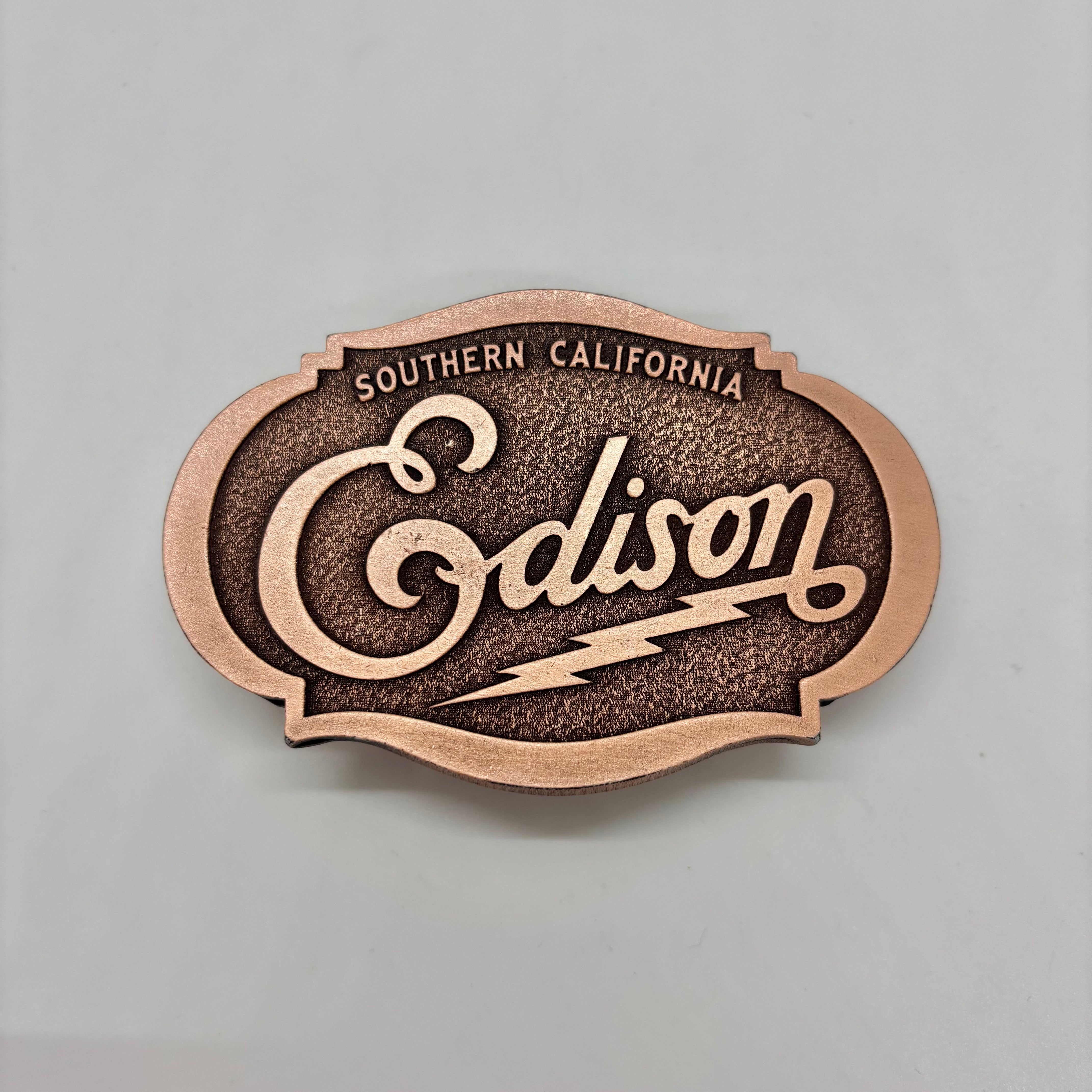 SCE Southern California Edison Belt Buckle